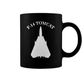 F-14 Tomcat Military Fighter Jet Design On Front And Back Coffee Mug | Mazezy
