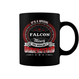 Falcon Shirt Family Crest Falcon T Shirt Falcon Clothing Falcon Tshirt Falcon Tshirt Gifts For The Falcon Coffee Mug - Seseable