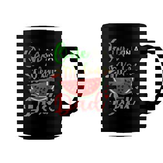 Family One In A Melon Dad Birthday Party Matching Family Tee Coffee Mug | Mazezy