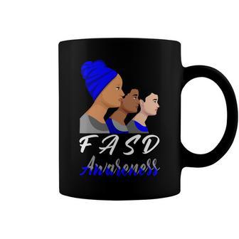 Fasd Awareness Blue And Grey Women Fetal Alcohol Spectrum Disorder Fetal Alcohol Spectrum Disorder Awareness Coffee Mug | Favorety UK