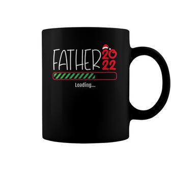 Father 2022 Christmas Pregnancy Announcement Xmas Pj New Dad Coffee Mug | Mazezy