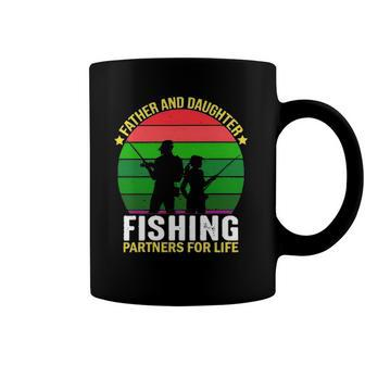 Father And Daughter Fishing Partners Father And Daughter Fishing Partners For Life Fishing Lovers Coffee Mug | Mazezy