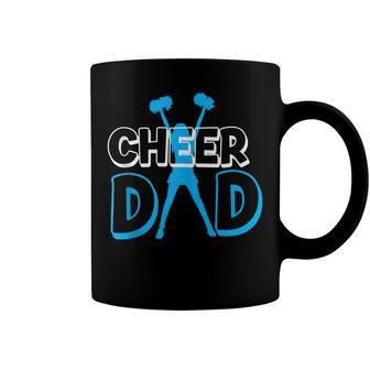 Father Cheerleading Gift From Cheerleader Daughter Cheer Dad V3 Coffee Mug - Seseable
