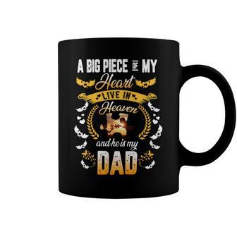 Father Grandpa A Big Piece Of My Heart254 Family Dad Coffee Mug - Monsterry