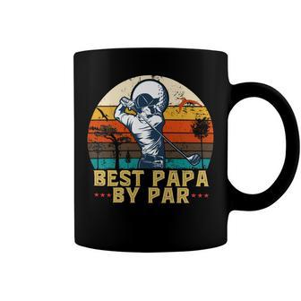Father Grandpa Best Papa By Par Day 457 Family Dad Coffee Mug - Monsterry UK