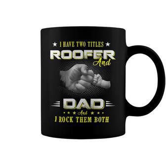Father Grandpa Dad Roofer T Quote Design For Men197 Family Dad Coffee Mug - Monsterry UK