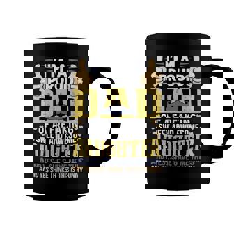 Father Grandpa Gift For Dad From Daughter Funny Fathers Day 5 Family Dad Coffee Mug - Monsterry