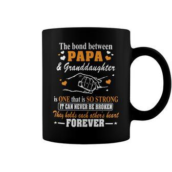 Father Grandpa The Bond Between Papagranddaughter Os One 105 Family Dad Coffee Mug - Monsterry