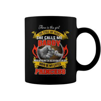 Father Grandpa There Is This Girl She Stole My Heart She Calls Me Daddy And No Matter Family Dad Coffee Mug - Monsterry