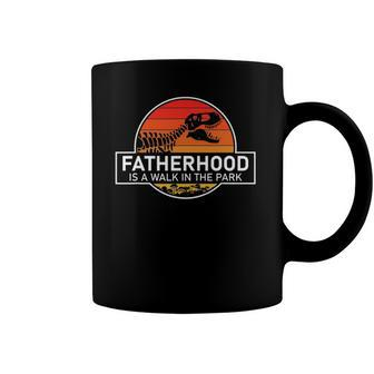 Fatherhood Is A Walk In The Park Funny Coffee Mug | Mazezy