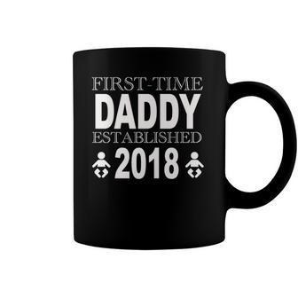 Fathers Day New Daddy First Time Dad Gift Idea Coffee Mug | Mazezy