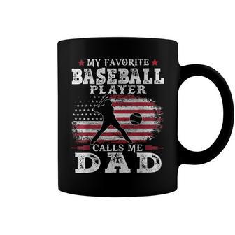 Favorite Baseball Player Calls Me Dad V2 Coffee Mug | Favorety UK