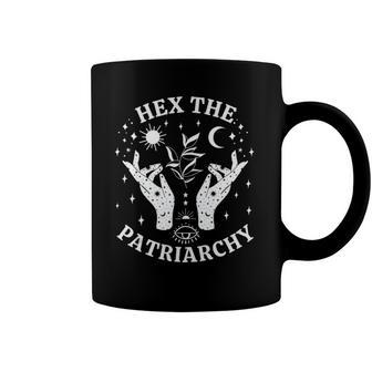 Feminist Witch Hex The Patriarchy Coffee Mug | Mazezy