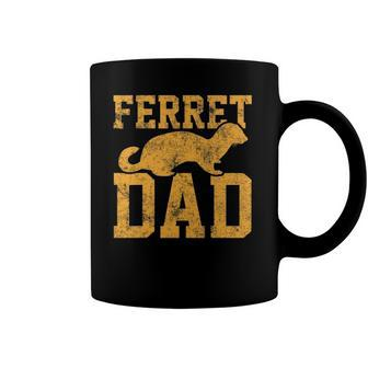 Ferret Dad Papa Father Vintage Coffee Mug | Mazezy