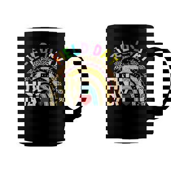 Field Day Fun Day Last Day Of School Teacher Rainbow Coffee Mug | Mazezy