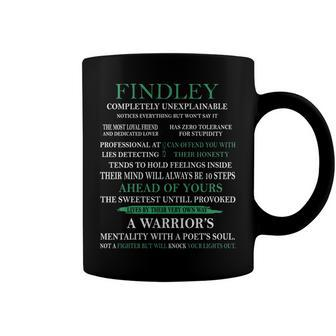 Findley Name Gift Findley Completely Unexplainable Coffee Mug - Seseable
