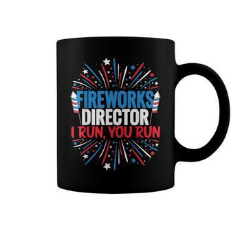 Fireworks Director Funny 4Th Of July Firework Director Coffee Mug - Seseable