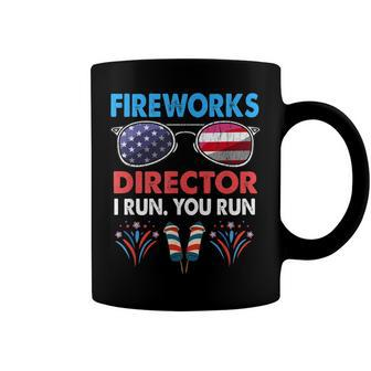 Fireworks Director If I Run You Run Funny 4Th Of July Boys Coffee Mug - Seseable