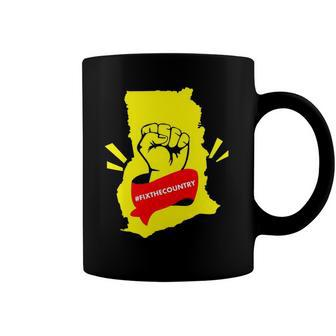 Fix The Country Ghana Vacation Gift Coffee Mug | Mazezy