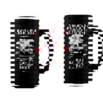 Floral Bear Matching Family Outfits Funny Grandma Bear Coffee Mug | Mazezy