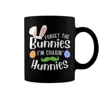 Forget The Bunnies Im Chasing Hunnies Funny Boys Easter Gift Coffee Mug | Favorety