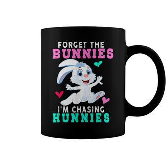 Forget The Bunnies Im Chasing Hunnies Funny Coffee Mug | Favorety DE