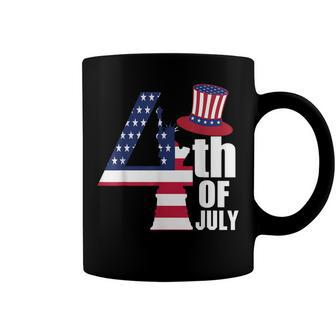 Fourth Of July United States Of America Us Flag 4Th Of July Coffee Mug - Seseable