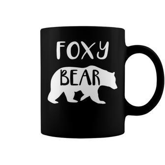 Foxy Grandma Gift Foxy Bear Coffee Mug - Seseable