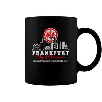 Frankfurt City Of Champion Uefa Europa League Champions Coffee Mug | Mazezy