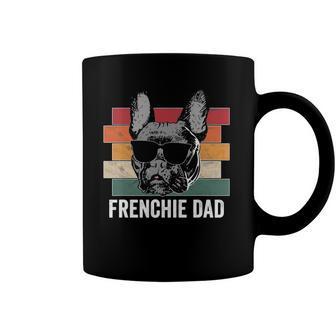 Frenchie Dad French Bulldog Retro Apparel For Men Kids Coffee Mug | Mazezy