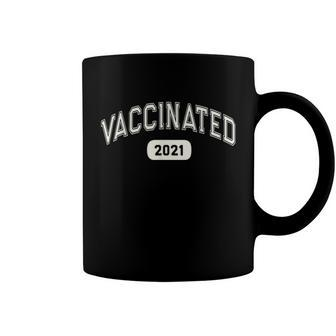 Fully VACCINATED 2021 Pro Science I Got Vaccine Shot Red V2 Coffee Mug - Monsterry