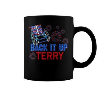 Funny 4Th Of July Firework Back Up Terry Put It In Reverse Coffee Mug - Seseable