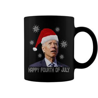 Funny Anti Joe Biden Happy 4Th Of July Merry Christmas Coffee Mug - Monsterry CA