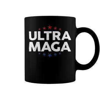 Funny Anti Joe Biden Ultra Maga Support Trump Patriotic Coffee Mug - Monsterry