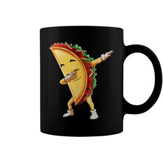 Funny Dabbing Taco Cinco De May Mexican Food Coffee Mug | Favorety