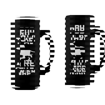 Funny Dachshund Dog Proud To Have A Little Wiener Dog Coffee Mug | Mazezy