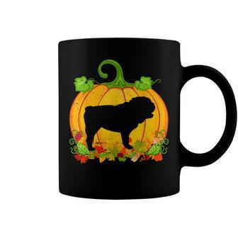 Funny Dog Owner Halloween Costume English Bulldog Coffee Mug - Seseable