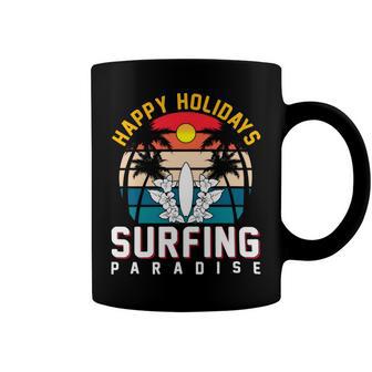 Funny Enjoy The Summer Holiday Summer Surfing Paradise Coffee Mug | Favorety