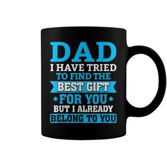 Funny Fathers Day Dad From Daughter Son Wife For Daddy V2 Coffee Mug - Seseable