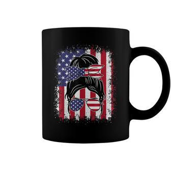 Funny Fourth Of July Patriotic American Flag 4Th Of July Coffee Mug - Seseable