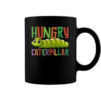 Funny Hungry Caterpillar Cute Colorful Insects Coffee Mug | Mazezy