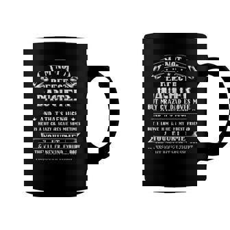 Funny Im Not A Perfect Daughter But My Crazy Dad Loves Me Coffee Mug | Mazezy