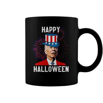 Funny Joe Biden Confused Halloween For Fourth Of July Coffee Mug | Mazezy