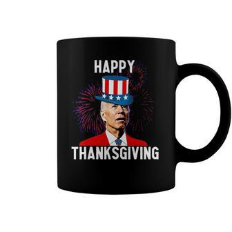 Funny Joe Biden Confused Thanksgiving For Fourth Of July Coffee Mug | Mazezy