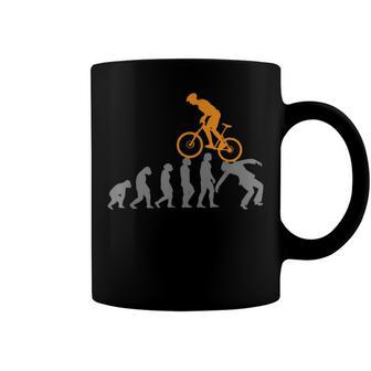 Funny Mountain Bike Evolution Biker Best Coffee Mug | Favorety