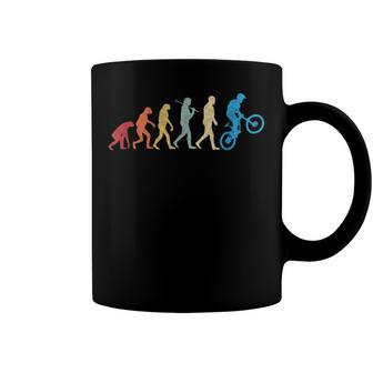 Funny Mountain Bike Evolution Biker Best V2 Coffee Mug | Favorety UK