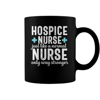 Funny Normal Hospice Nurse Rn Nursing Gift Coffee Mug | Mazezy