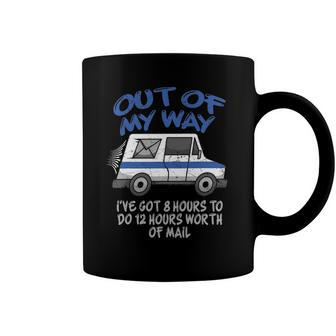 Funny Postal Worker Joke For Delivery Driver Delivery Truck Coffee Mug | Mazezy