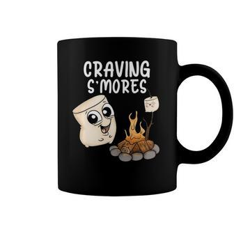 Funny Smores Cute Marshmallow Kids Camping Happy Glamping Coffee Mug | Mazezy