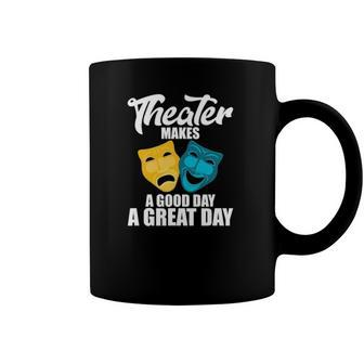 Funny Theater Lover Gifts Theatre Quote Gift Teacher Coffee Mug | Mazezy UK